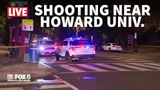 LIVE: Five shot near Howard University | FOX 5 DC
