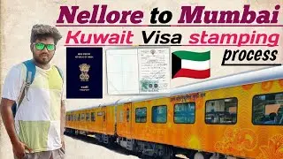 Kuwait Visa stamping Process in Mumbai #kuwait