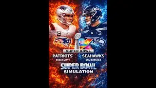 Super Bowl LX Showdown: Seahawks vs Patriots | Madden 26 Simulation