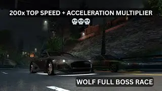 Can I beat WOLF with 200x Top Speed and Acceleration Multiplier in NFS Carbon?