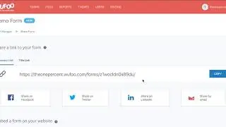 Wufoo Get Embed Code