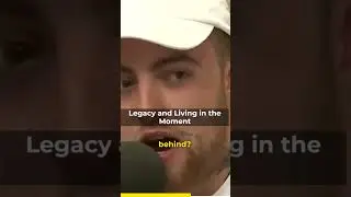 Mac Miller's take on legacy and living in the moment #shorts