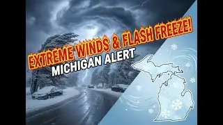Extreme winds with winter storm to impact Michigan Dec 17-19th