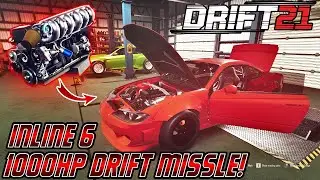 Drift 21 | Drift CE | 1000 л.с.! NISSAN SILVIA S15 | ПОЛНАЯ СБОРКА (контроллер)