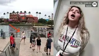 Женщина, пойманная на краже в магазине Universal Studios, притворялась подростком.