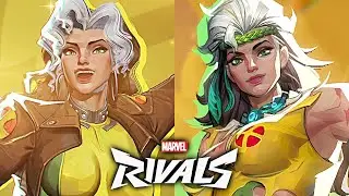 Marvel Rivals - All Rogue Abilities, Skins, Emotes, Intro & MVP Animations (4K 60FPS)