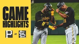 Andrew McCutchen Comes Up Clutch in Extra Inning Win | Pirates vs. Cardinals Highlights (9/1/23)