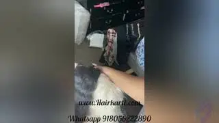 Hairkartt Natural Wavy 100% Raw Unprocessed Indian Human Hair Bundle - Ramapraba Impex😍