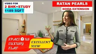 Ratan Pearls Noida Extension, 2 bhk Study flat in noida extension - 9560955050 - Flats in Noida