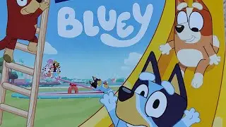 Let's play BLUEY Chutes and Ladders