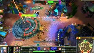 Jax leap vs. Alistar headbutt