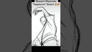Vagabond MANGA Timelapse Drawing