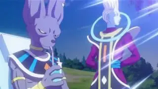 DBZ battle of gods Goku transforms into ssj God (DUB) (HD) 4k