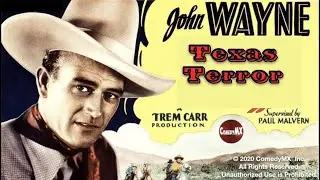 Texas Terror (1935) | Full Movie | John Wayne | Lucile Browne | LeRoy Mason