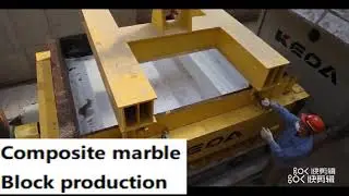 Composite Marble Block production plant