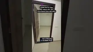 2BHK Flat for Sale in Indore | ₹45 Lakh | Gated Society with Top Amenities | New Address