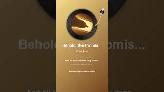 Behold, the Promised King Has Come