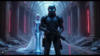 The alien queen&rsquo;s guards abandoned her&mdash;only a lone human warrior stayed to shield her.