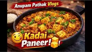 Tasty Spicy Kadai Paneer at Home 🌶️🧀