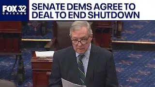 As government shutdown nears end, Durbin face backlash for vote to reopen