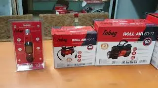 Fubag Roll Air 40/15,  Roll Air 60/17 и Roll Air 70/20 - Обзор автокомпрессоров Fubag