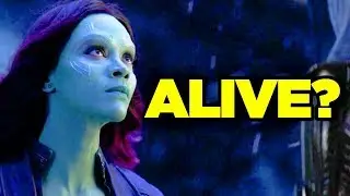 Avengers Endgame - GAMORA Spotted in Trailer?