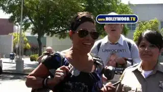 Lindsay Lohan's Attorney Shawn Chapman Holley At Lynwood Correctional Facility
