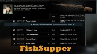 How to Kill Scav's on Customs for operation aquarius #escapefromtarkov