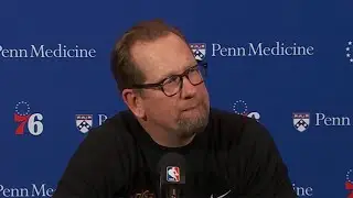 Nick Nurse PostGame Interview ! Philadelpgia 76ers vs Toronto Raptors