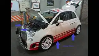Fiat 500 Abarth Factory Rally Car R3T Part 2