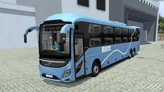 Volvo Bus Mod 💥 9600 Sleeper Bus - BUS SIMULATOR INDONESIA 🎮