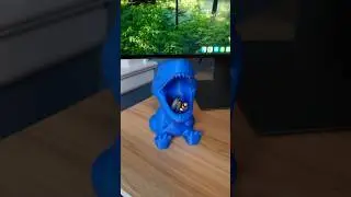 Timelapse: 3D Printing a Cute Dino Pen Holder 🦖✨ #3DPrinting #Timelapse #DinoPenHolder