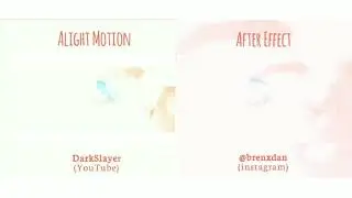 Remade After Effect AMV with Alight Motion Comparison | remake @brenxdan AMV