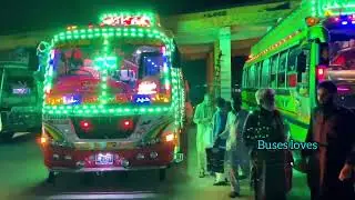 Lari Adda Badami Bagh General Bus Stand Lahore All transport company key buses #travel #viralvideo