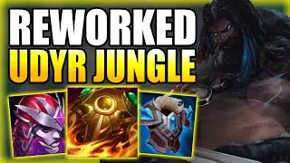 THE NEWLY REWORKED UDYR JUNGLE IS ABSOLUTELY CRACKED! - Best Build/Runes S+ League of Legends