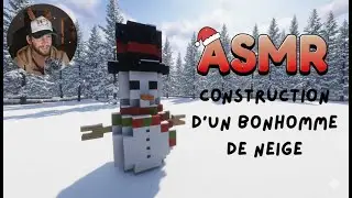 ☃️ Construire un Bonhomme de Neige dans Minecraft | ASMR Gaming