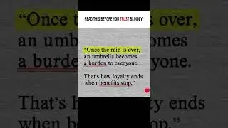 Some Loyalty is Conditional.