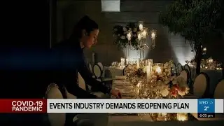 Events industry demands reopening plan