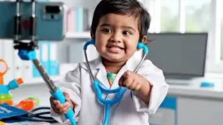 குட்டி பேபி அலப்பறை  video #cutebaby #viral#funny #babyinterview #youtubevideos #ai #comedy 🥰😂😂😂😂
