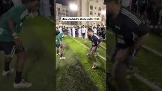 Rate Jeddah&rsquo;s Uncle skills 🤯🇸🇦 #football #1v1 #saudiarabia #jeddah #uncle #skills #رياضة #futebol