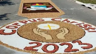 Tapete de Corpus Christi 2023
