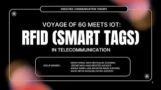 VOYAGE OF 6G MEETS IOT: RFID (SMART TAGS) IN TELECOMMUNICATION