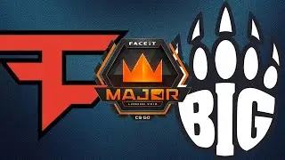 FaZe vs BIG (Dust2) Highlights - FACEIT Major: London 2018