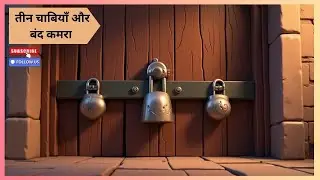 🕯️ तीन चाबियाँ और बंद कमरा | रहस्यमयी हिंदी कहानी बच्चों के लिए | Twist Story