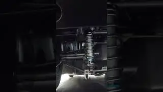 Underneath Maximus, Davis Profiler Traction Control parking the radial tires on a slick track
