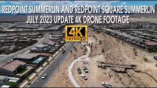 Redpoint Summerlin and Redpoint Square July 2023 Update 4K Drone Footage