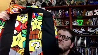 Unboxing and Product review of a new super Mario backpack and lunch Bage