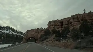 Bryce Canyon to Mt Carmel Junction Drivelapse