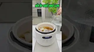 Nồi &aacute;p suất nhỏ gọn | Đồ gia dụng tiện lợi #shorts