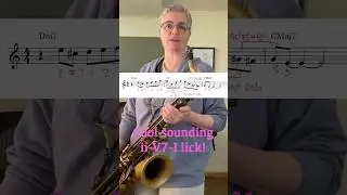 Today&rsquo;s fun lick #jazzlesson #improvisation #jazz